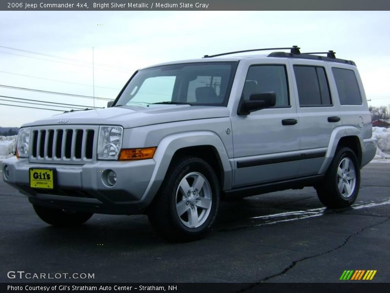 Bright Silver Metallic / Medium Slate Gray 2006 Jeep Commander 4x4
