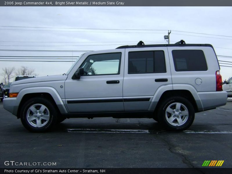 Bright Silver Metallic / Medium Slate Gray 2006 Jeep Commander 4x4