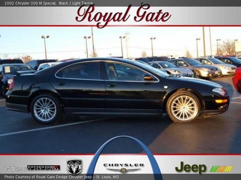 Black / Light Taupe 2002 Chrysler 300 M Special
