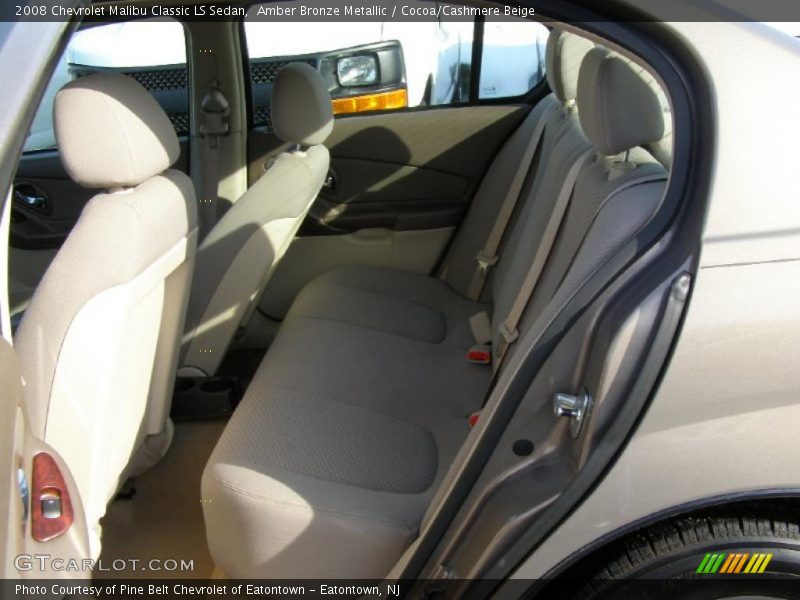 Amber Bronze Metallic / Cocoa/Cashmere Beige 2008 Chevrolet Malibu Classic LS Sedan