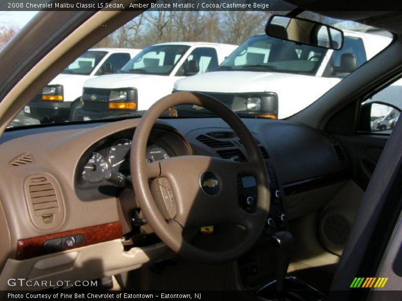 Amber Bronze Metallic / Cocoa/Cashmere Beige 2008 Chevrolet Malibu Classic LS Sedan