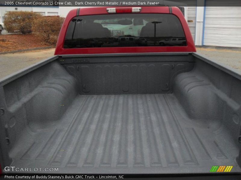 Dark Cherry Red Metallic / Medium Dark Pewter 2005 Chevrolet Colorado LS Crew Cab