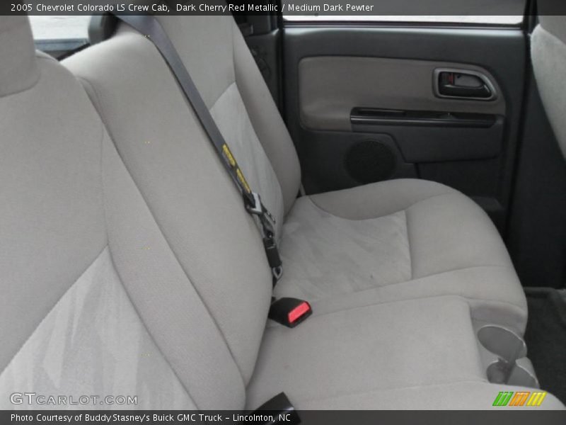 Dark Cherry Red Metallic / Medium Dark Pewter 2005 Chevrolet Colorado LS Crew Cab