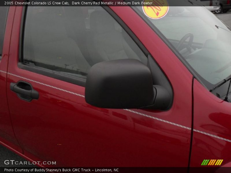 Dark Cherry Red Metallic / Medium Dark Pewter 2005 Chevrolet Colorado LS Crew Cab