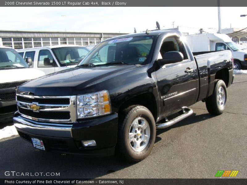 Black / Ebony 2008 Chevrolet Silverado 1500 LT Regular Cab 4x4