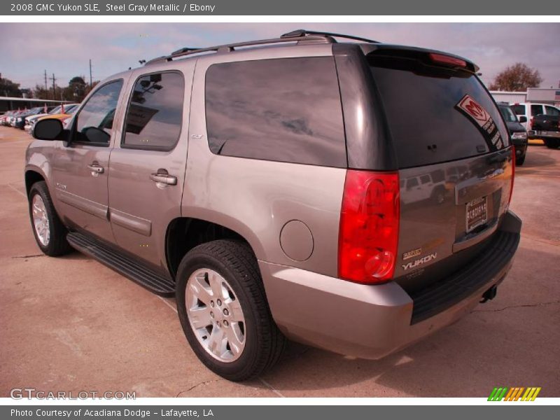 Steel Gray Metallic / Ebony 2008 GMC Yukon SLE