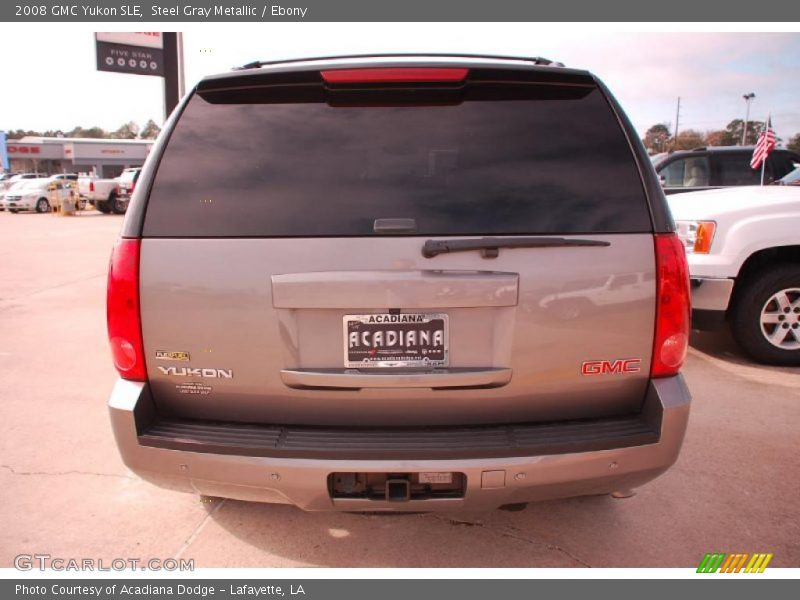 Steel Gray Metallic / Ebony 2008 GMC Yukon SLE