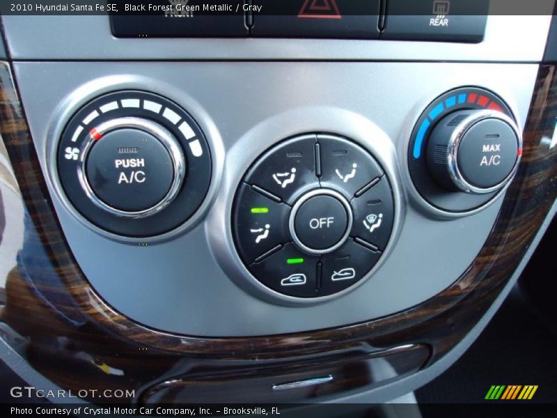 Controls of 2010 Santa Fe SE