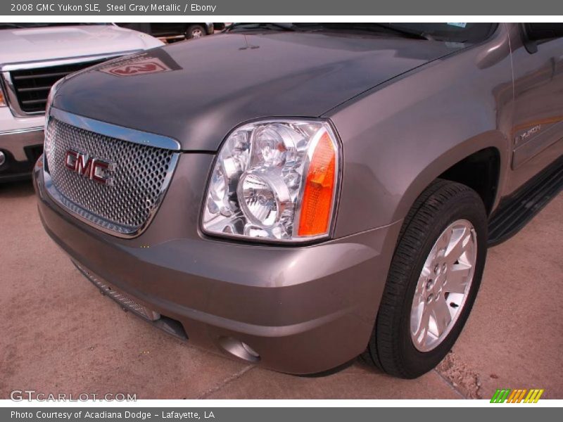 Steel Gray Metallic / Ebony 2008 GMC Yukon SLE