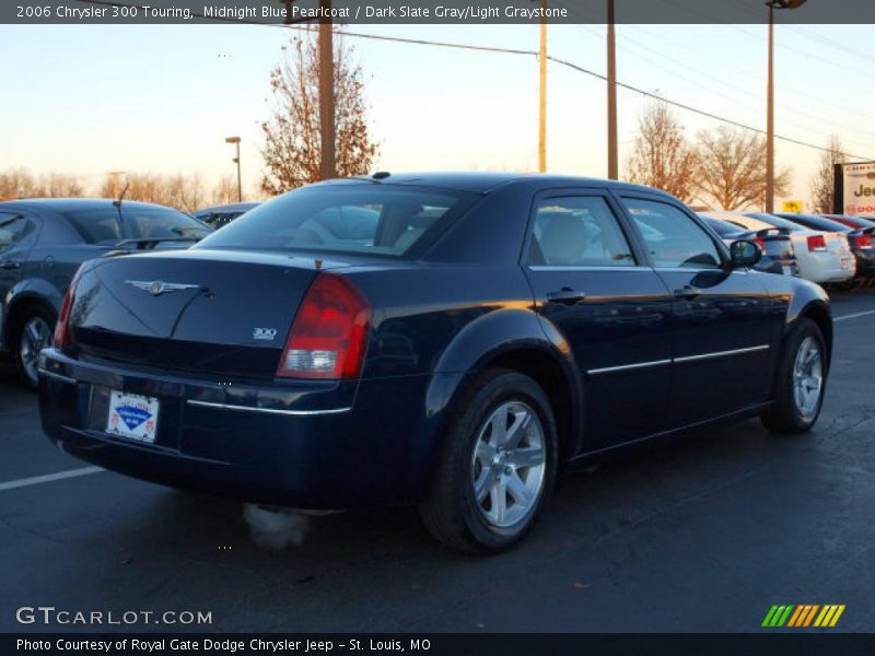 Midnight Blue Pearlcoat / Dark Slate Gray/Light Graystone 2006 Chrysler 300 Touring