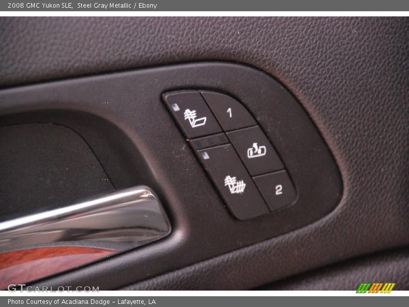 Steel Gray Metallic / Ebony 2008 GMC Yukon SLE