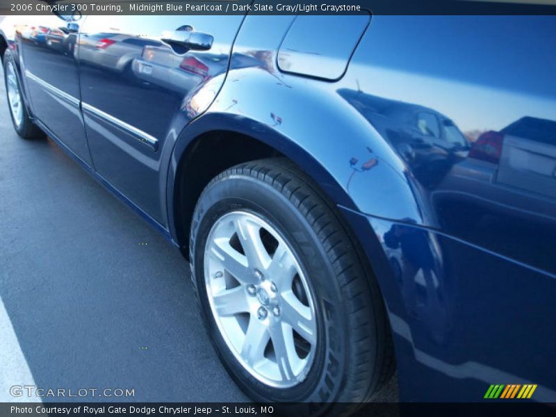 Midnight Blue Pearlcoat / Dark Slate Gray/Light Graystone 2006 Chrysler 300 Touring