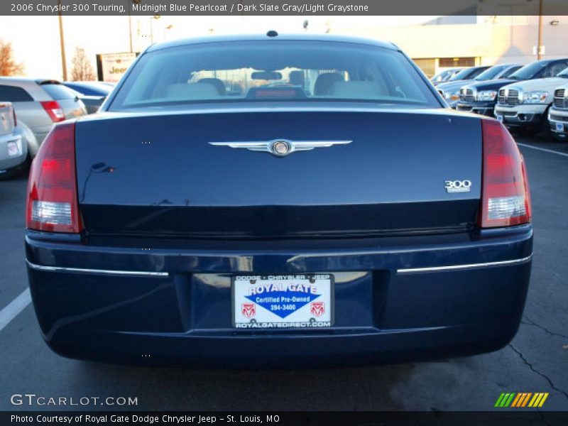 Midnight Blue Pearlcoat / Dark Slate Gray/Light Graystone 2006 Chrysler 300 Touring