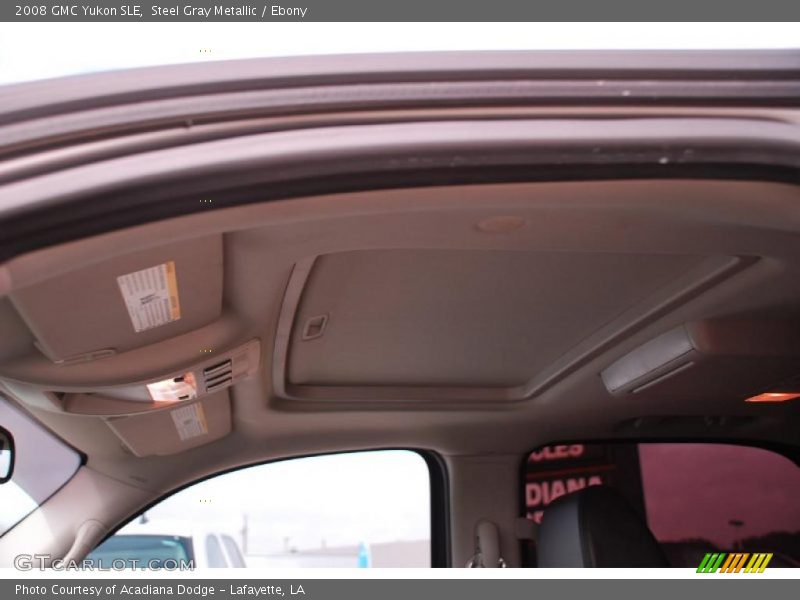 Steel Gray Metallic / Ebony 2008 GMC Yukon SLE