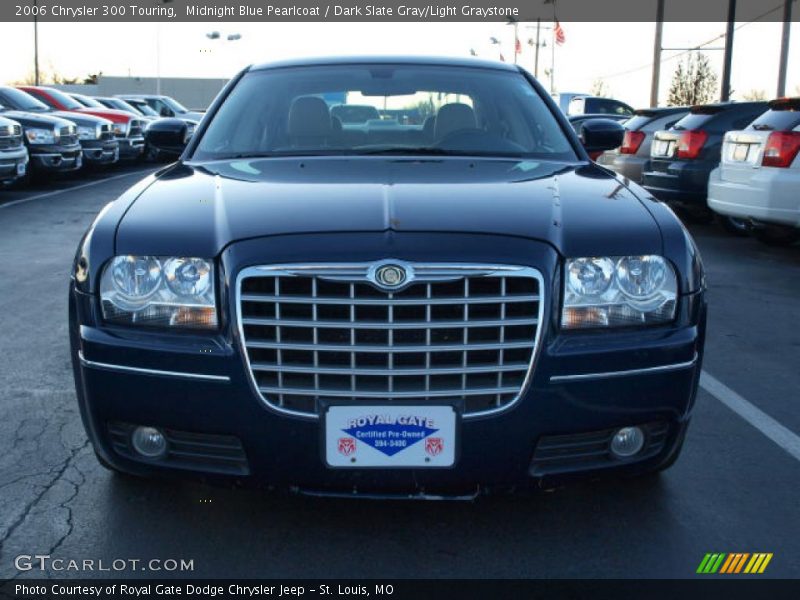 Midnight Blue Pearlcoat / Dark Slate Gray/Light Graystone 2006 Chrysler 300 Touring