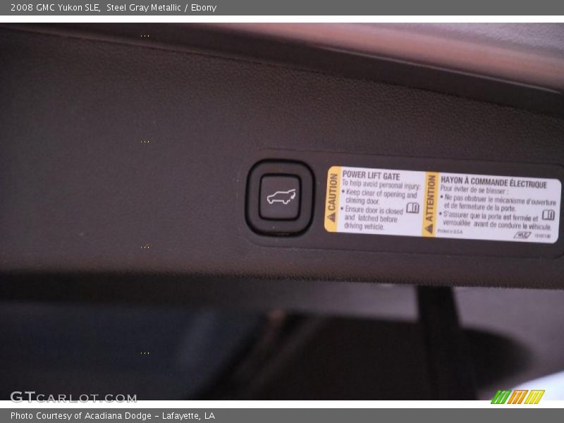 Steel Gray Metallic / Ebony 2008 GMC Yukon SLE