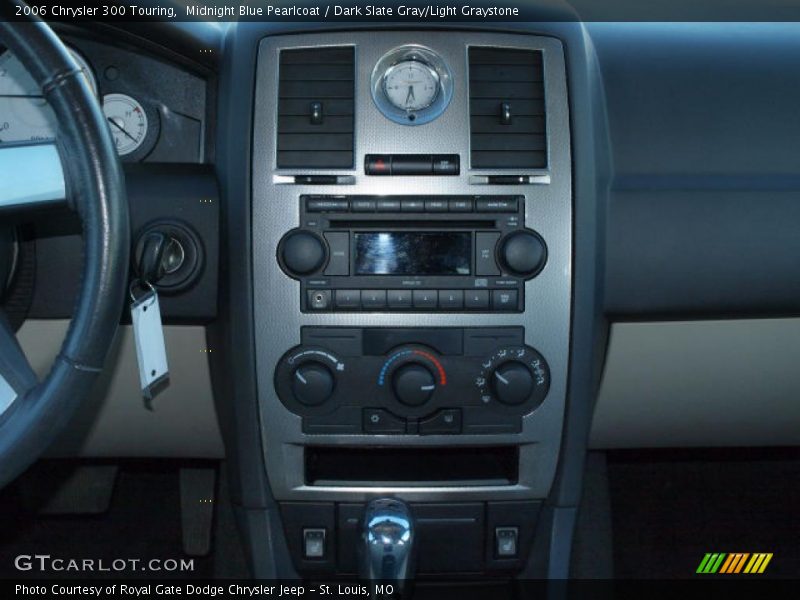 Midnight Blue Pearlcoat / Dark Slate Gray/Light Graystone 2006 Chrysler 300 Touring