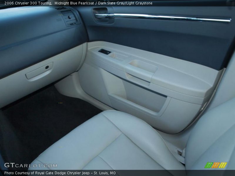 Midnight Blue Pearlcoat / Dark Slate Gray/Light Graystone 2006 Chrysler 300 Touring