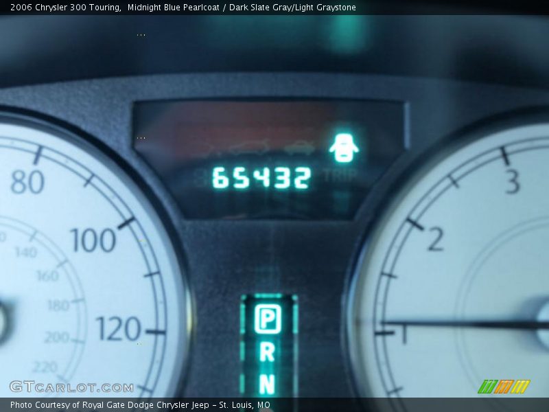 Midnight Blue Pearlcoat / Dark Slate Gray/Light Graystone 2006 Chrysler 300 Touring