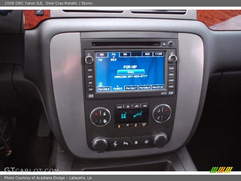 Steel Gray Metallic / Ebony 2008 GMC Yukon SLE