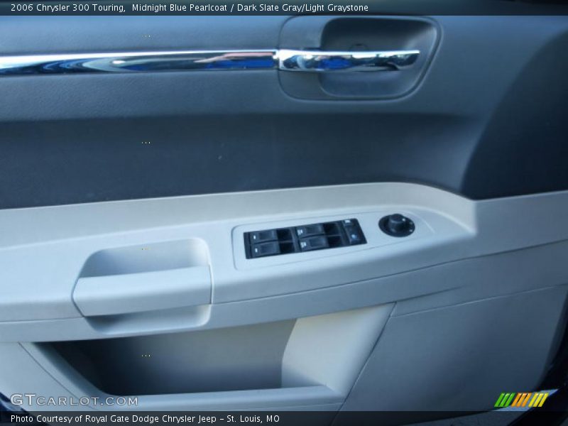 Midnight Blue Pearlcoat / Dark Slate Gray/Light Graystone 2006 Chrysler 300 Touring