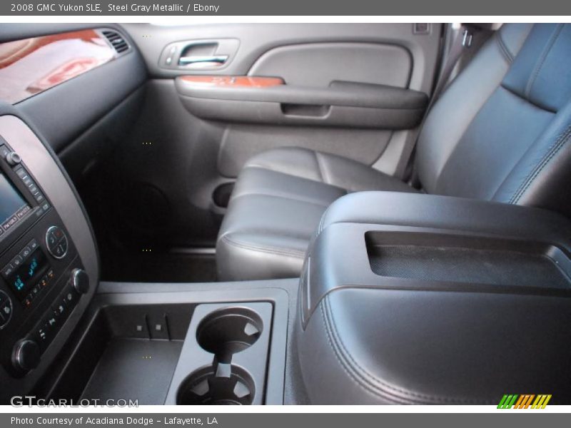 Steel Gray Metallic / Ebony 2008 GMC Yukon SLE