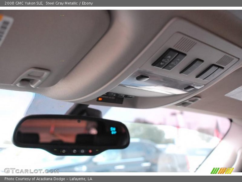 Steel Gray Metallic / Ebony 2008 GMC Yukon SLE