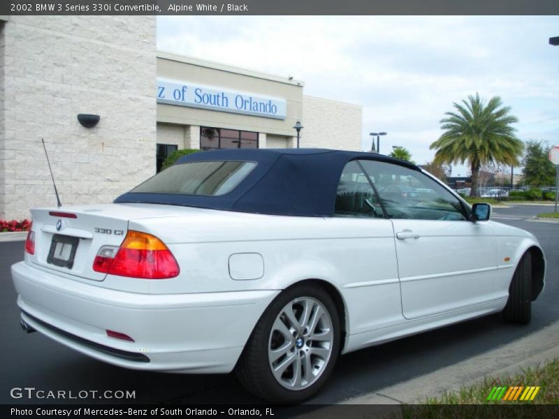 Alpine White / Black 2002 BMW 3 Series 330i Convertible