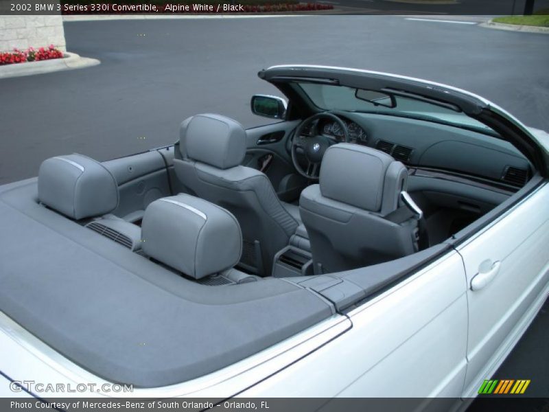 Alpine White / Black 2002 BMW 3 Series 330i Convertible