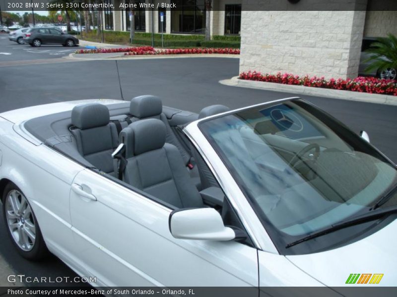 Alpine White / Black 2002 BMW 3 Series 330i Convertible