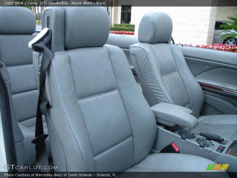Alpine White / Black 2002 BMW 3 Series 330i Convertible