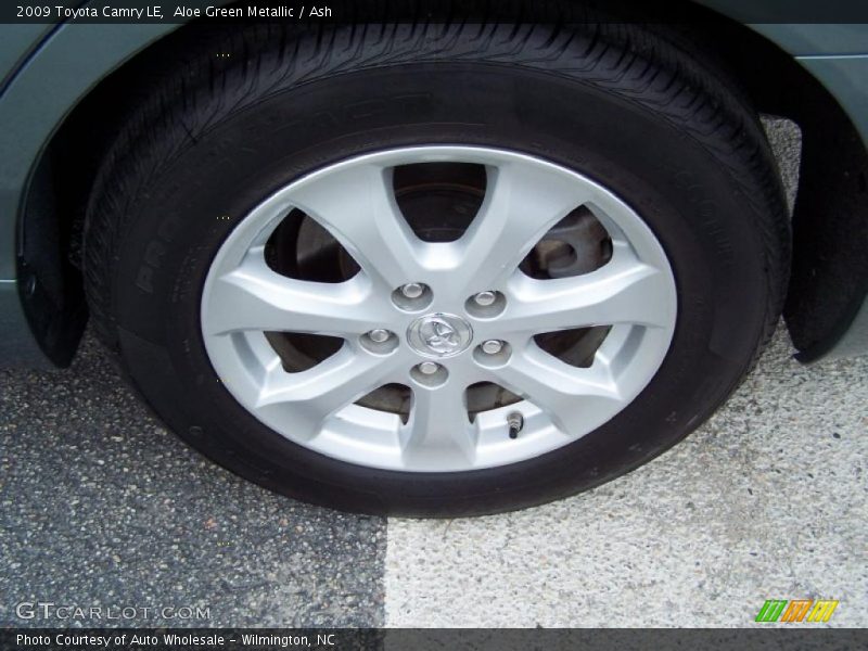 Aloe Green Metallic / Ash 2009 Toyota Camry LE