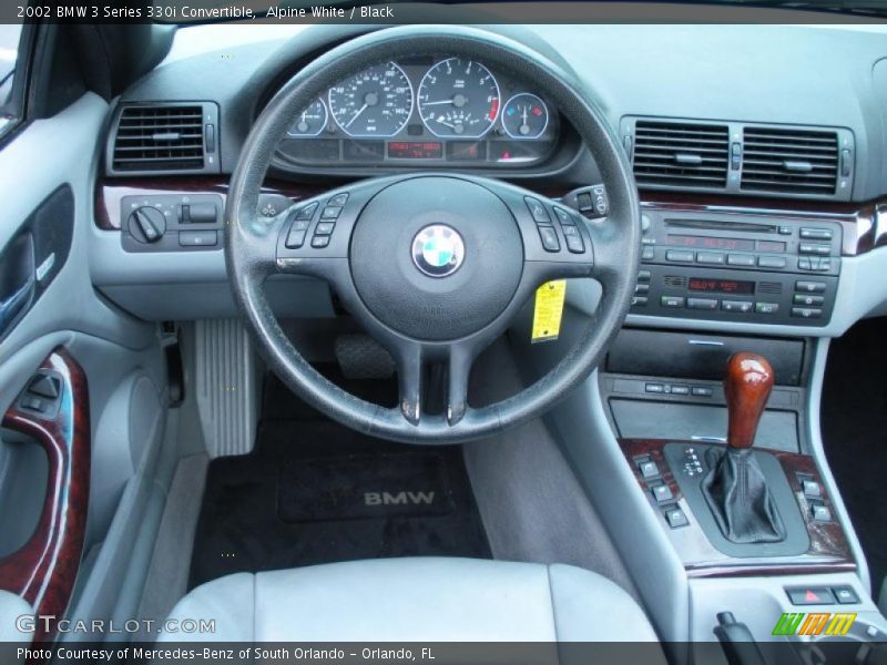 Alpine White / Black 2002 BMW 3 Series 330i Convertible