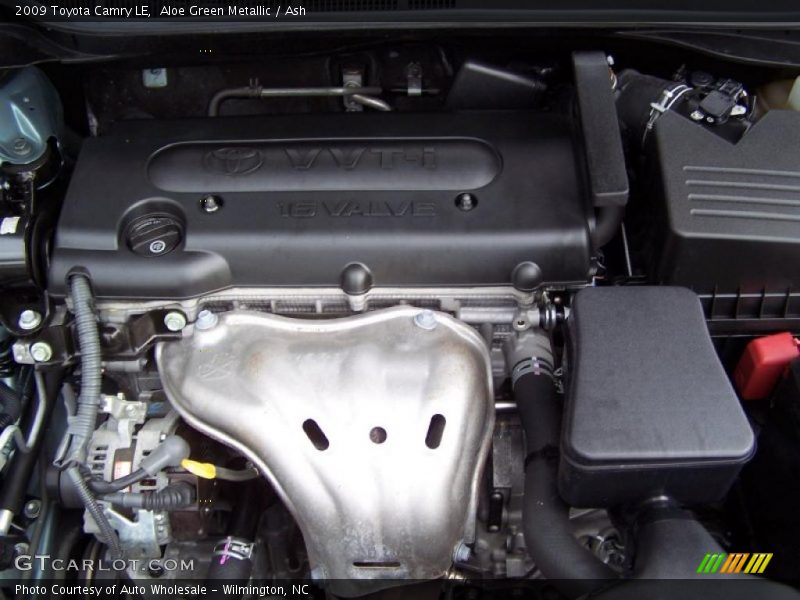 Aloe Green Metallic / Ash 2009 Toyota Camry LE