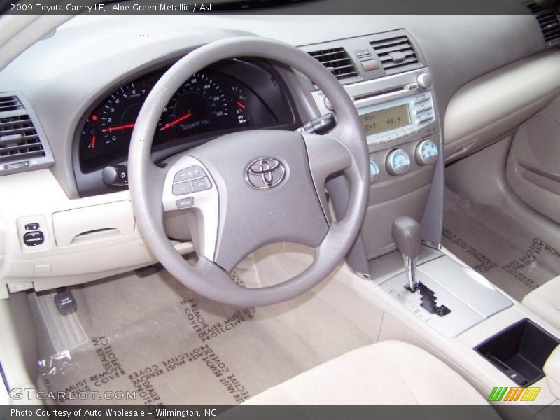 Aloe Green Metallic / Ash 2009 Toyota Camry LE