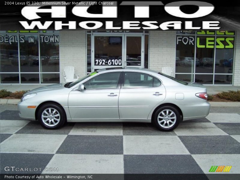 Millennium Silver Metallic / Light Charcoal 2004 Lexus ES 330