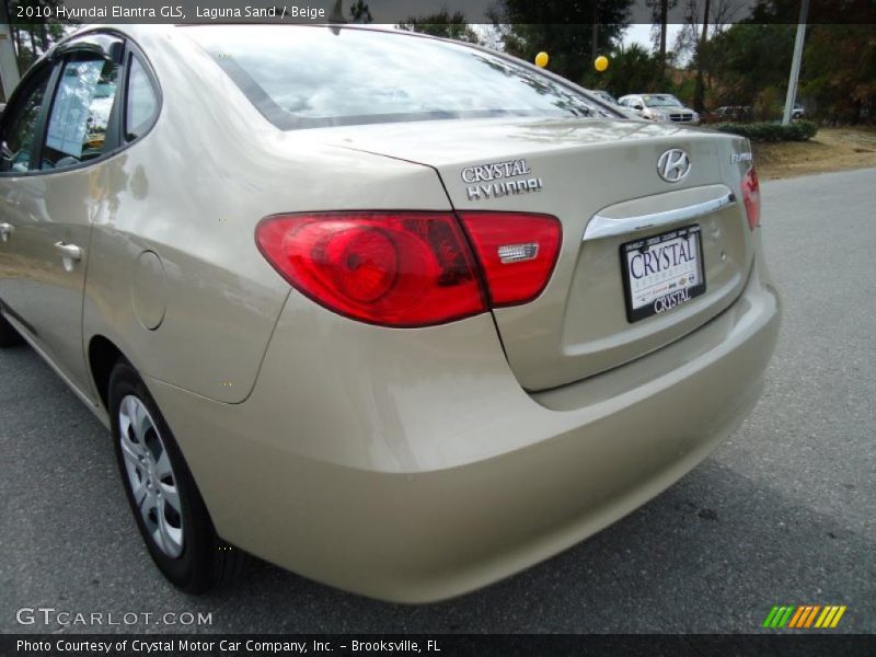 Laguna Sand / Beige 2010 Hyundai Elantra GLS