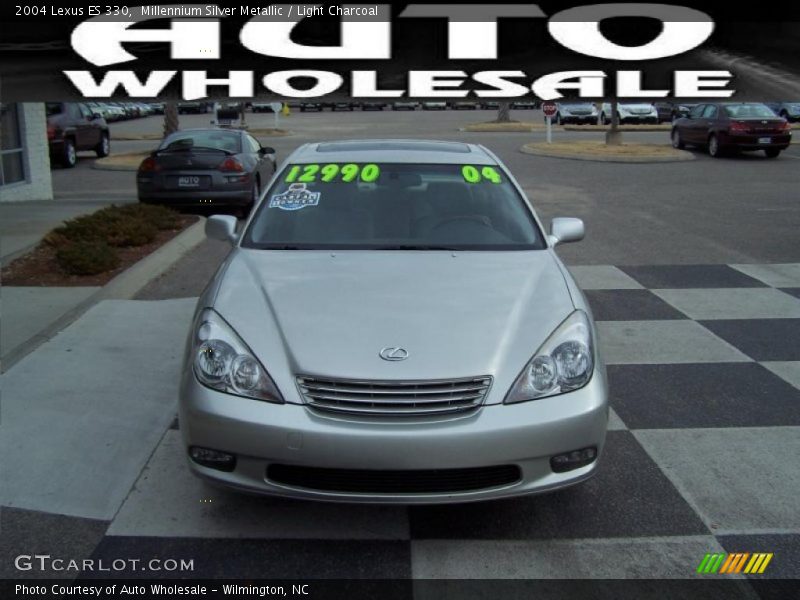 Millennium Silver Metallic / Light Charcoal 2004 Lexus ES 330