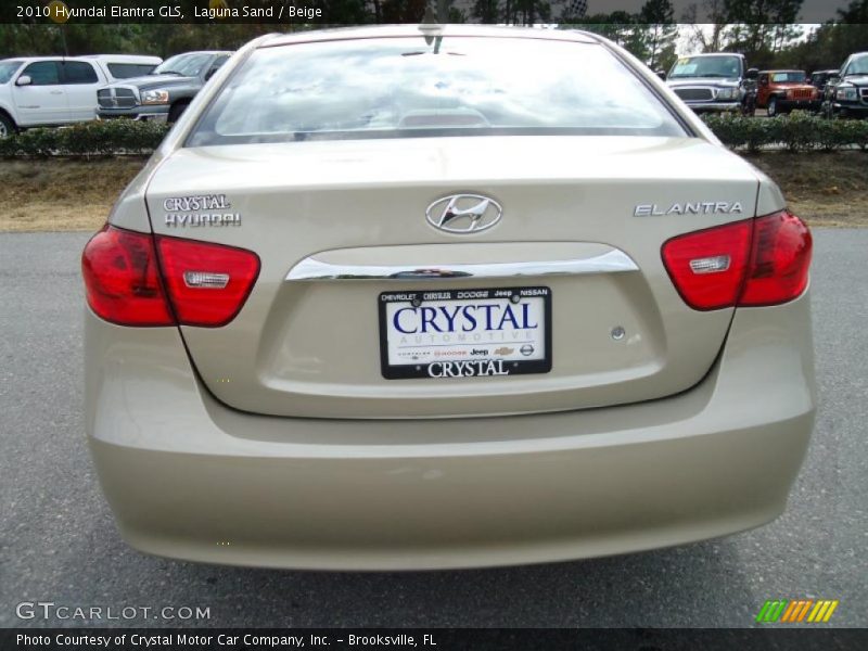 Laguna Sand / Beige 2010 Hyundai Elantra GLS