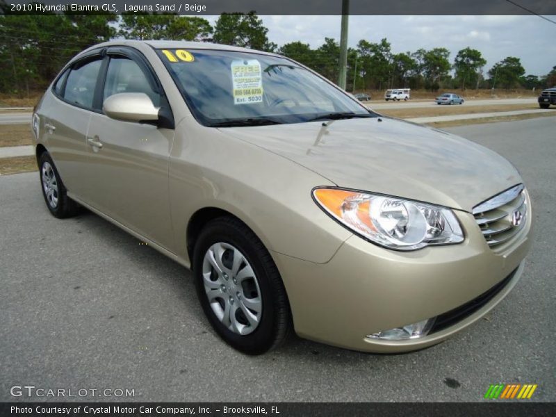 Laguna Sand / Beige 2010 Hyundai Elantra GLS