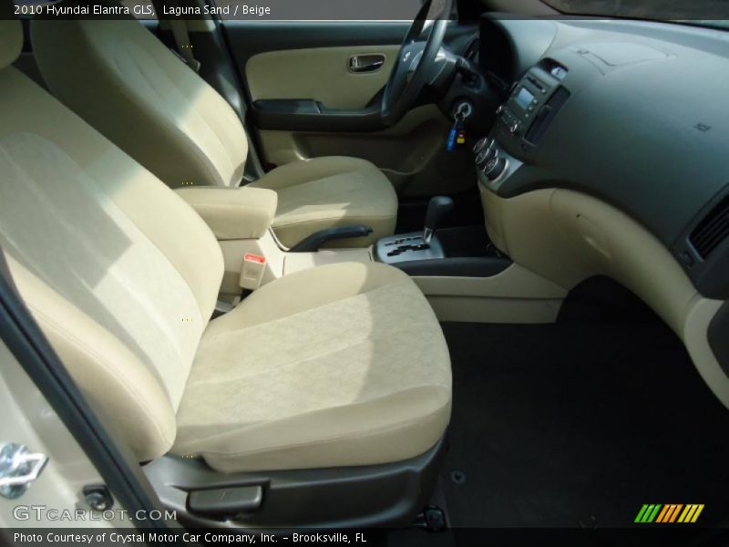 Laguna Sand / Beige 2010 Hyundai Elantra GLS