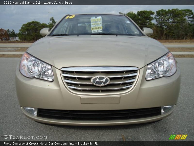 Laguna Sand / Beige 2010 Hyundai Elantra GLS