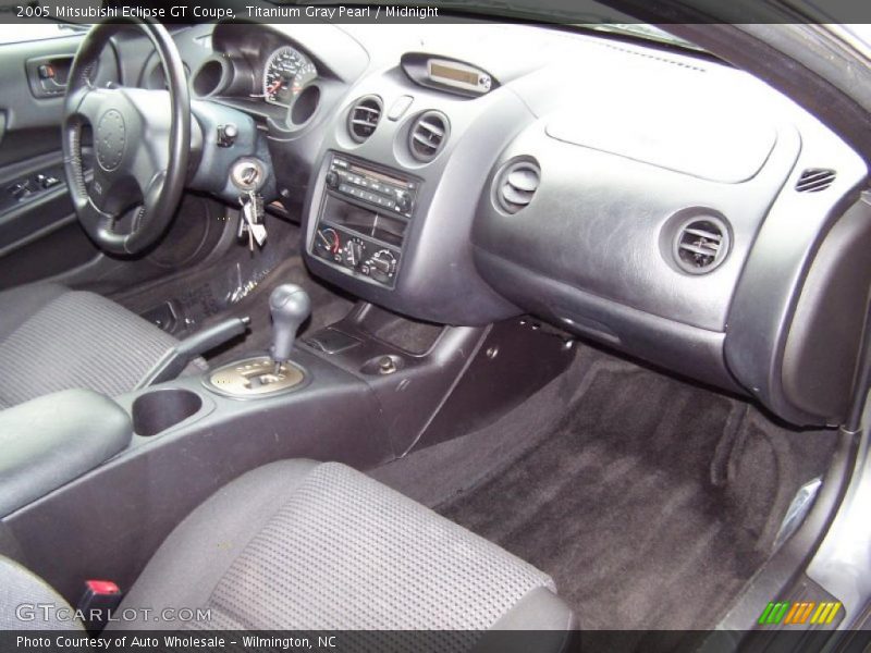 2005 Eclipse GT Coupe Midnight Interior