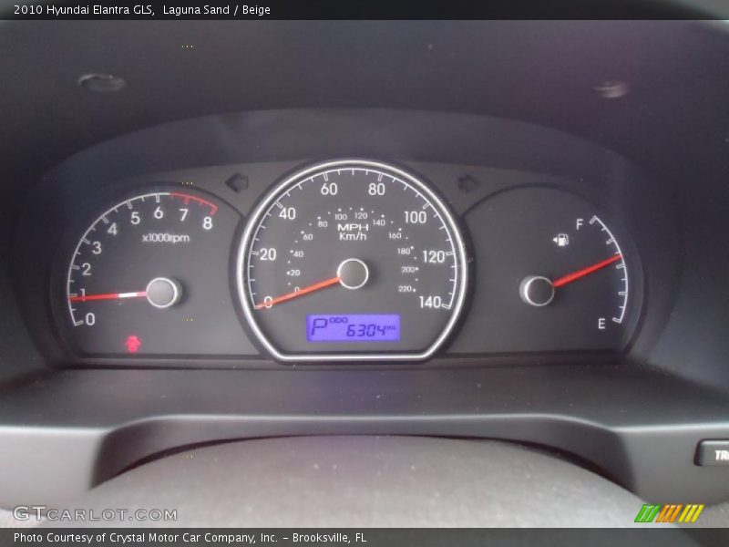 Laguna Sand / Beige 2010 Hyundai Elantra GLS