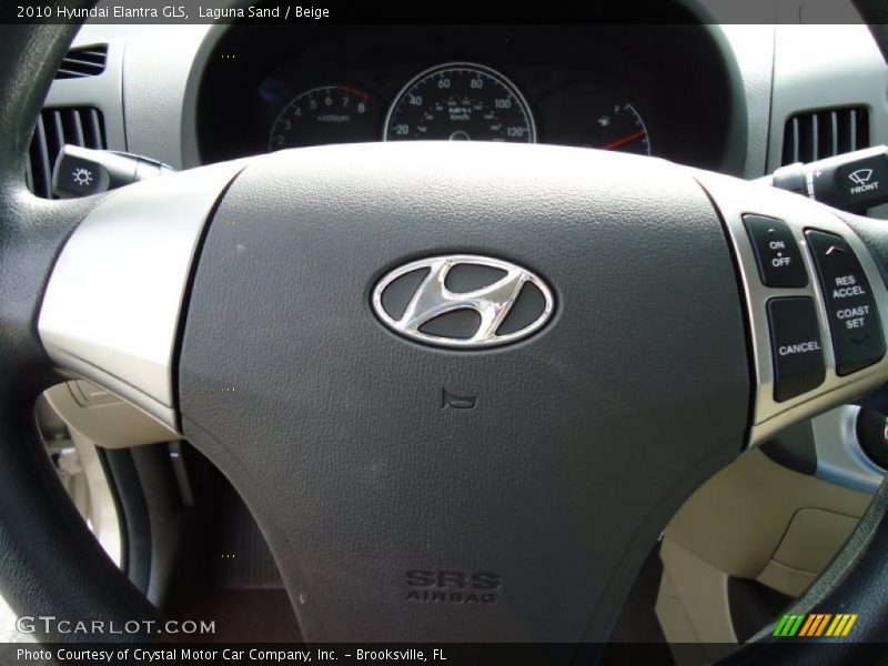 Laguna Sand / Beige 2010 Hyundai Elantra GLS
