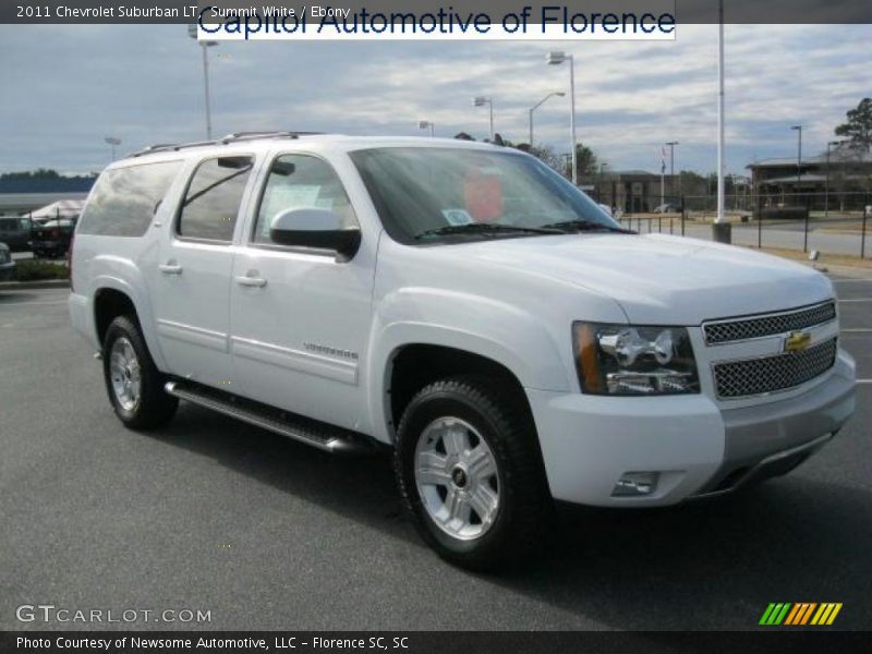 Summit White / Ebony 2011 Chevrolet Suburban LT
