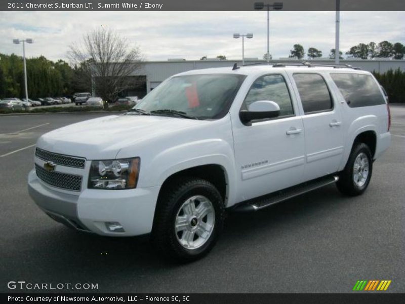 Summit White / Ebony 2011 Chevrolet Suburban LT