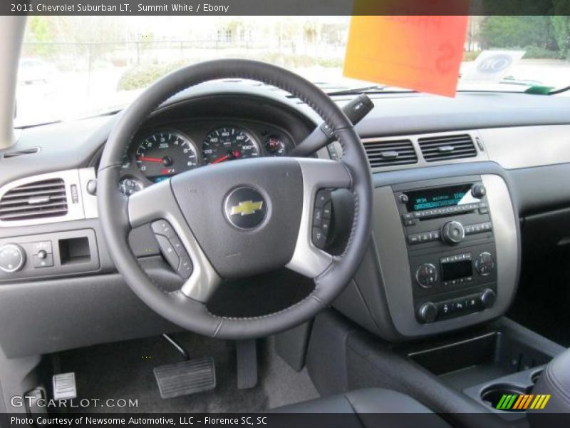 Summit White / Ebony 2011 Chevrolet Suburban LT