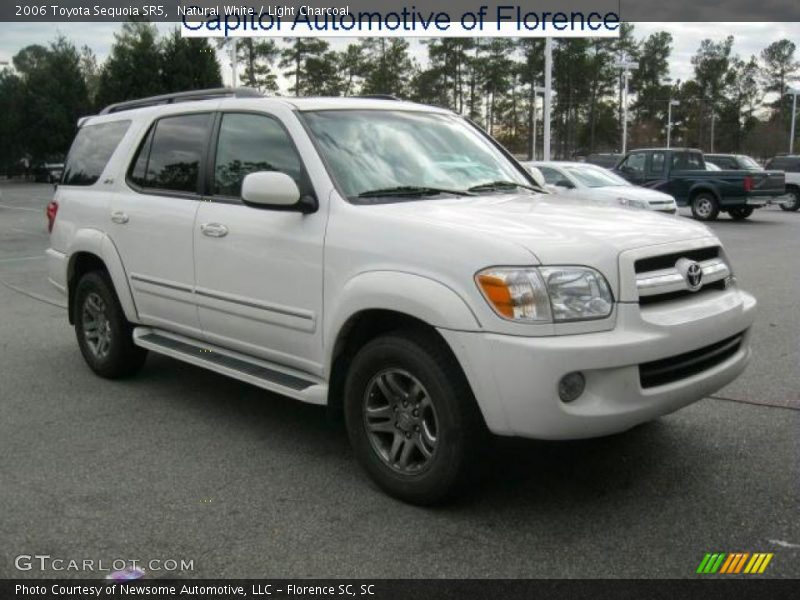 Natural White / Light Charcoal 2006 Toyota Sequoia SR5