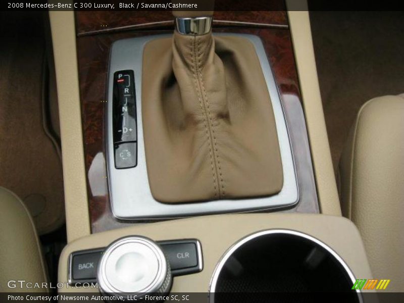 Black / Savanna/Cashmere 2008 Mercedes-Benz C 300 Luxury